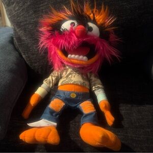 Disney Plush Toy with Orange and Blue Accent ANIMAL